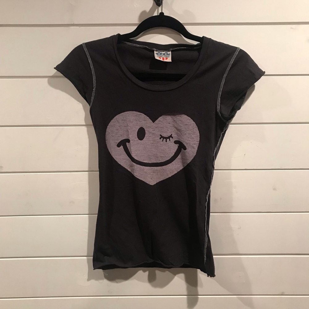 Junk food graphic tee